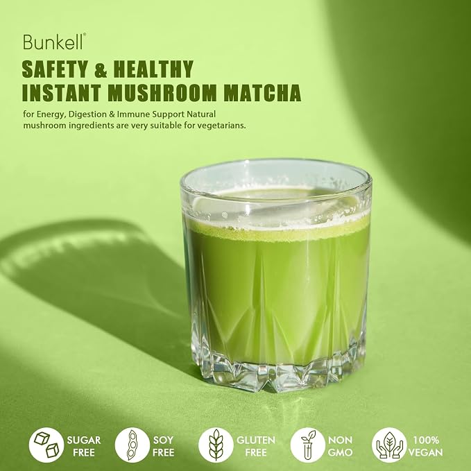 Té de hongos con matcha 30 porciones miniatura 5
