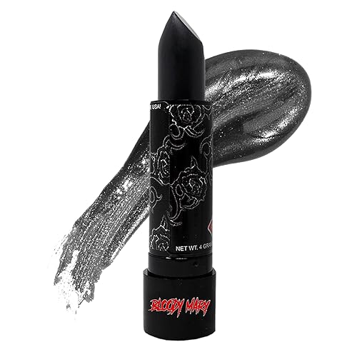 Lápiz labial de Bloody Mary - Calidad profesional de maquillaje de Hollywood cremoso y de larga duración estilo gótico excéntrico de moda ideal para