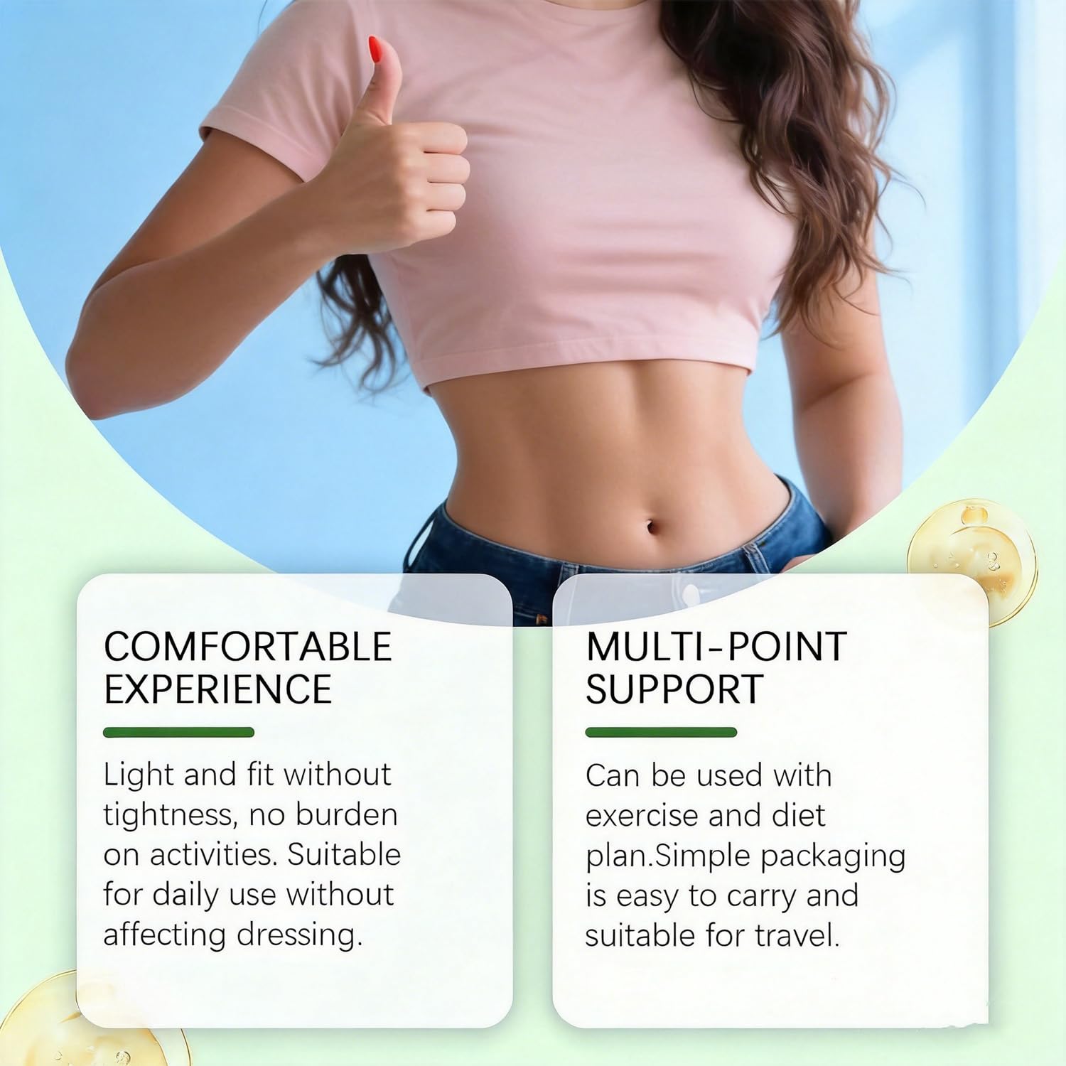 Moringa 10 en 1 Parches con Nano Microaguja y Berberina para Adelgazar, Parche Natural 2026, 4 Cajas
