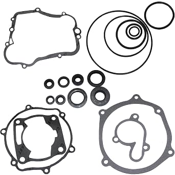 Complete Engine Top + Bottom End Rebuild Gasket & Seal Kit Compatible for Yamaha YZ85 YZ 85 2002-2018 YZ80 1993-2002