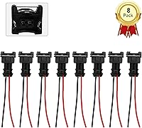 Vista 6 de 8 piezas de conector de inyector de combustible EV1 OBD1 enchufe arnés de cable de cableado coleta telar clip corte para RC, Bosch, Honda, Ford