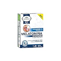 L’Angelica, Melatonina Istantanea Film Linguale, Integratore Per Prendere Sonno Più Velocemente, Assunzione Rapida, 1 Confezione da 20 Film