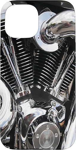 Miniatura 10 de iPhone 11 Motor de motocicleta primer plano brillante caso de motociclista