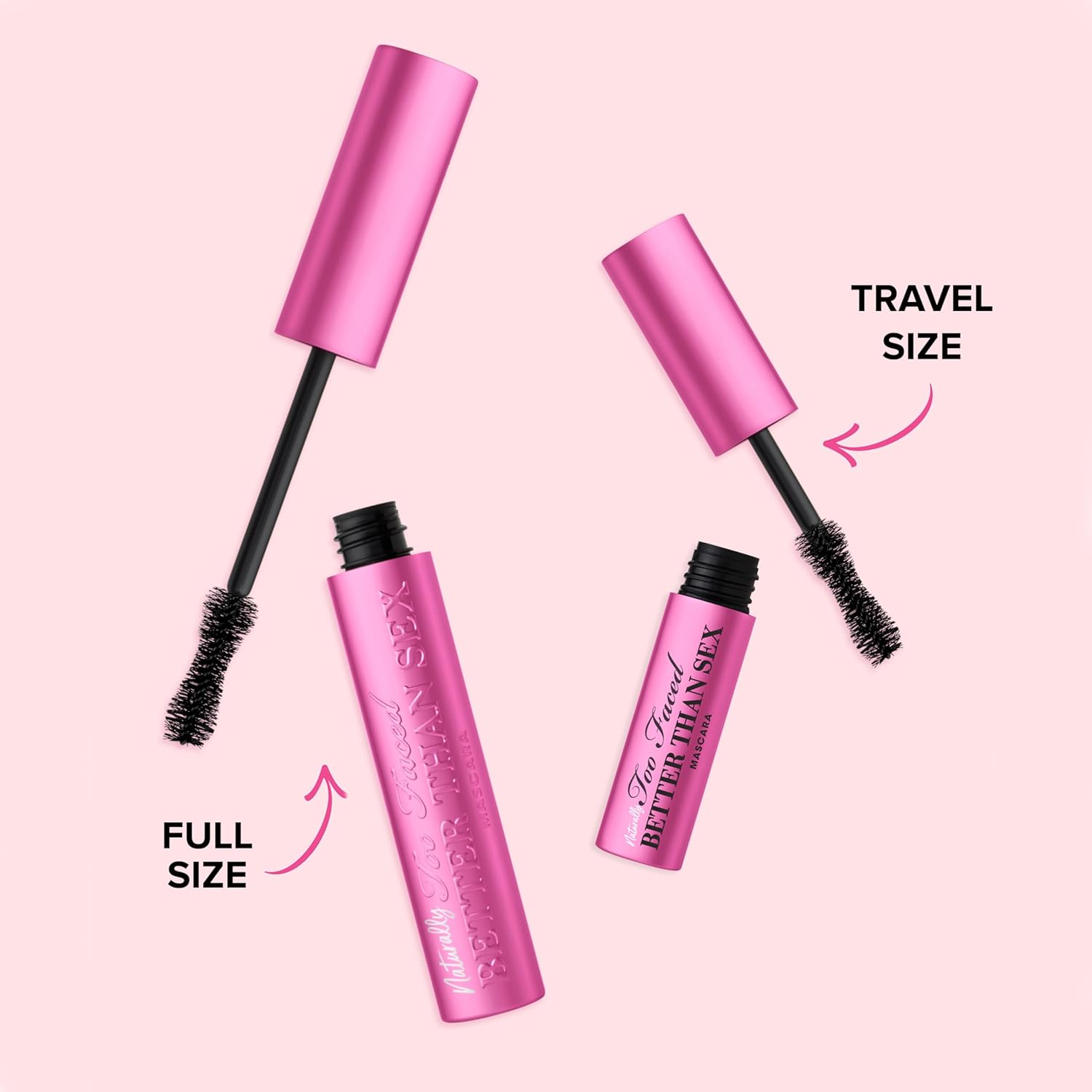 Too Faced Naturally Better Than Sex Mascara | Volumizing, Nourishing, Curling + Safe for Sensitive Eyes - Image 9