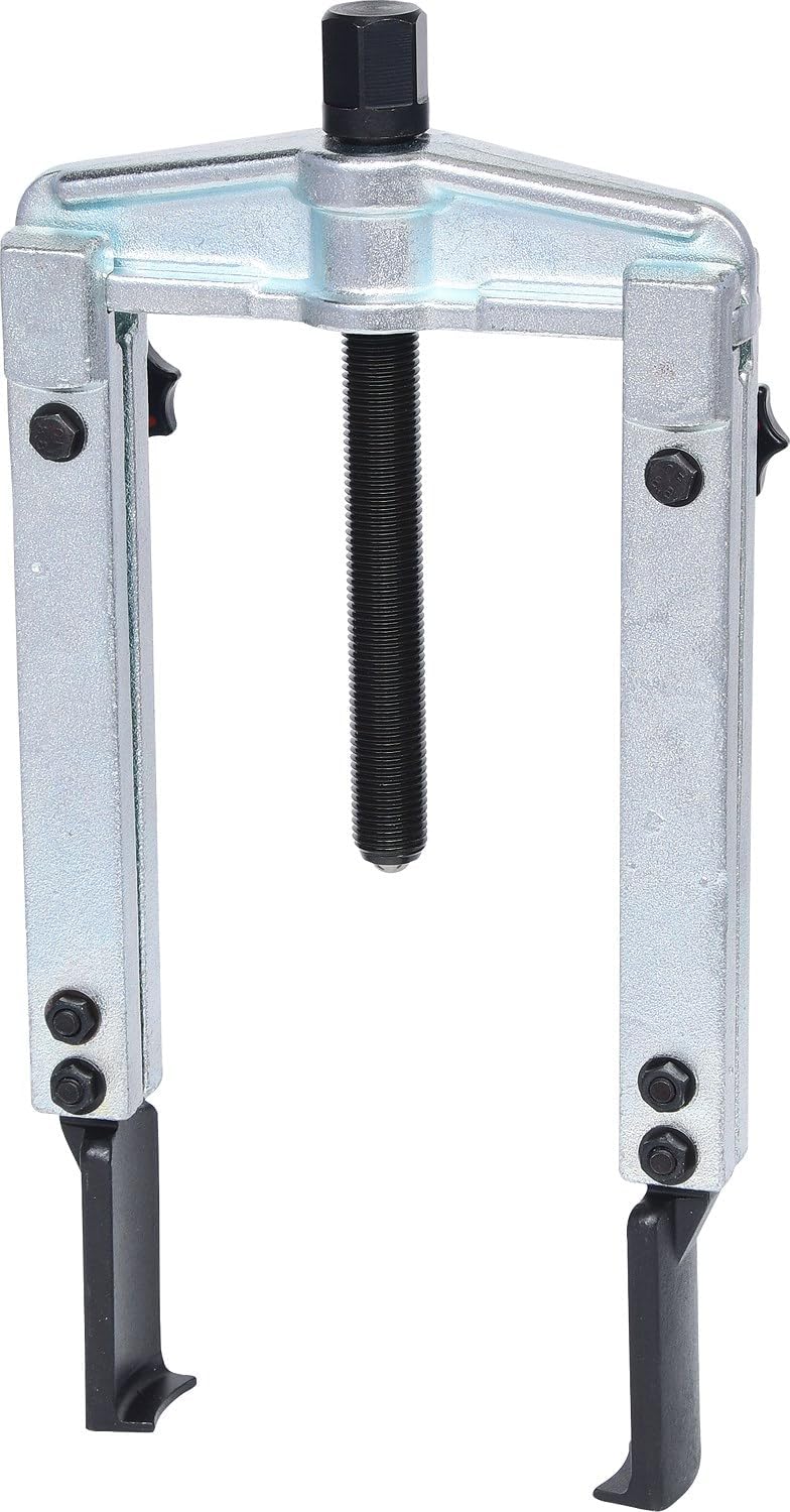KS Tools 620.0035 Quick adjustment universal 2 arm puller set with extremely narrow and extended legs, 20-90 mm, 200 mm