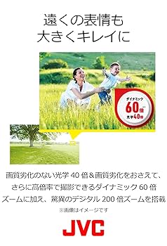 Amazon | JVCKENWOOD JVC ビデオカメラ Everio 60倍ダイナミック