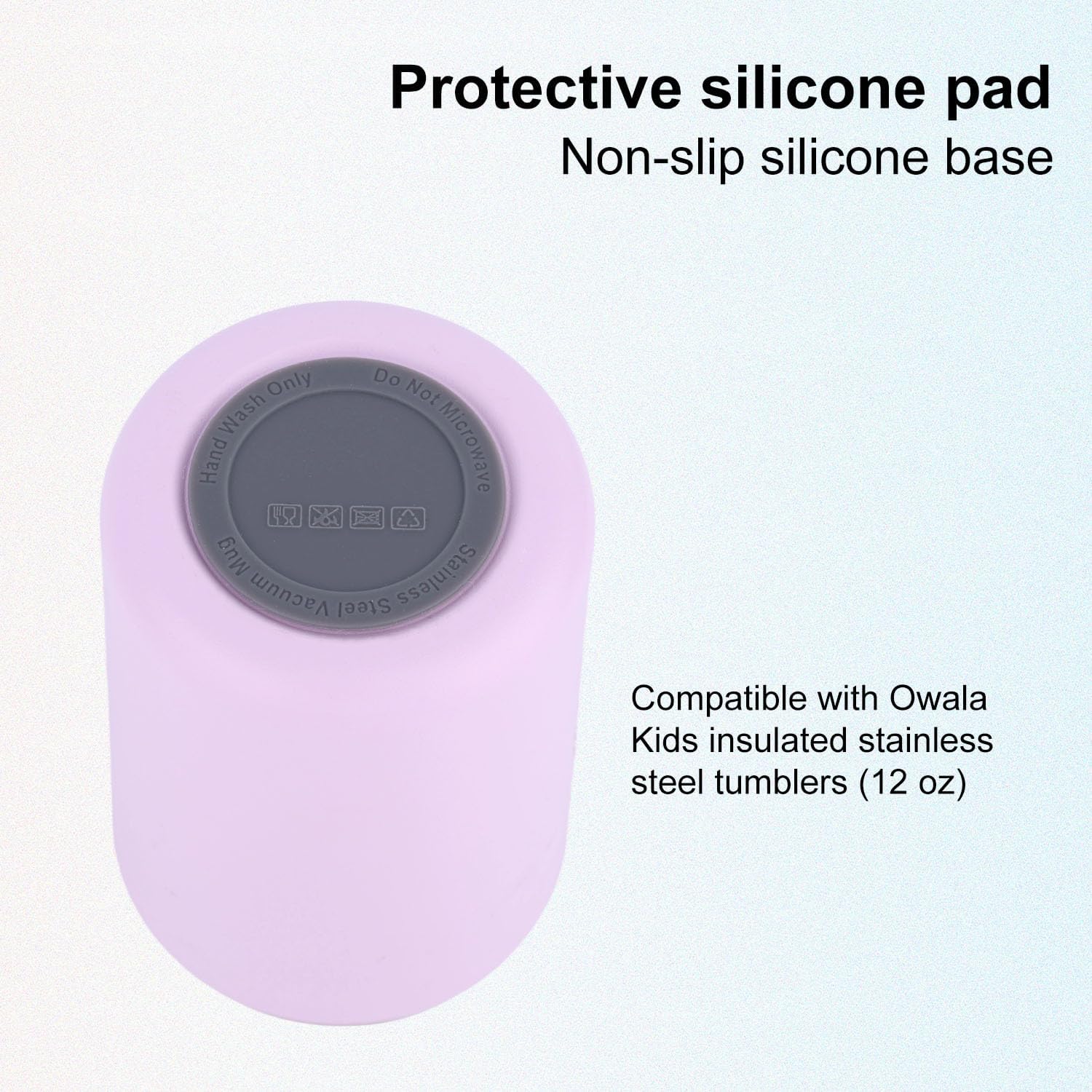 9pcs Replacement Straw Set, Plastic Tumbler Cup Straws with Cleaning Brush & Silicone Bottoms Reusable Water Bottle Accessories Part for Owala Kids Water Bottle 12oz & 15oz - Image 4