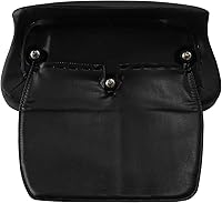 Vista 5 de C.C. RIDER Pasajero Respaldo Pad Razor Chopped Tour Pack para Harley Davidson Touring CVO Street Glide Road Glide Electra Glide 2014 en adelante