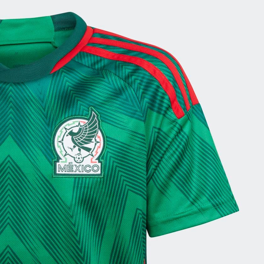 Miniatura 2 de adidas Mexico 22 Home Jersey Niños