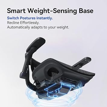 SIHOO B300 Pro Ergonomic Office Chair with Footrest, 4-Way Lumbar Support | 6D Armrests, Adjustable Backrest &seat depth , 3D Headrest, Breathable Mesh, for Long Work Sessions, Dark Black