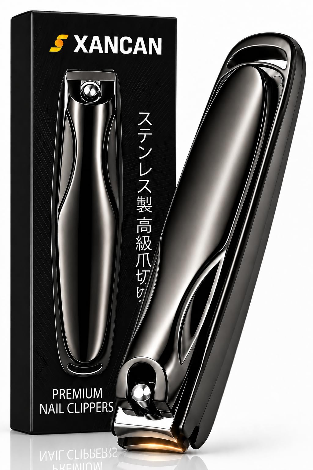 爪切り 日本製 つめきり ツメキリ 高級 爪用ヤスリ カーブ刃 切れ味いい 防水…