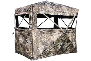 Muddy Hunting Whitetail Deer Buck Full Dual Zip Side Hinged Opening Concealment...
