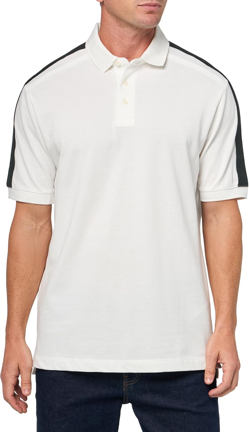 Armani Exchange Mens Logo Tape Polo