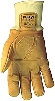 Vista 2 de Youngstown Glove Leather Waterproof Ground Winter Work Gloves For Men - Kevlar Lined, Puncture & Cut Resistant, Arc Rated - Insulated, Windproof