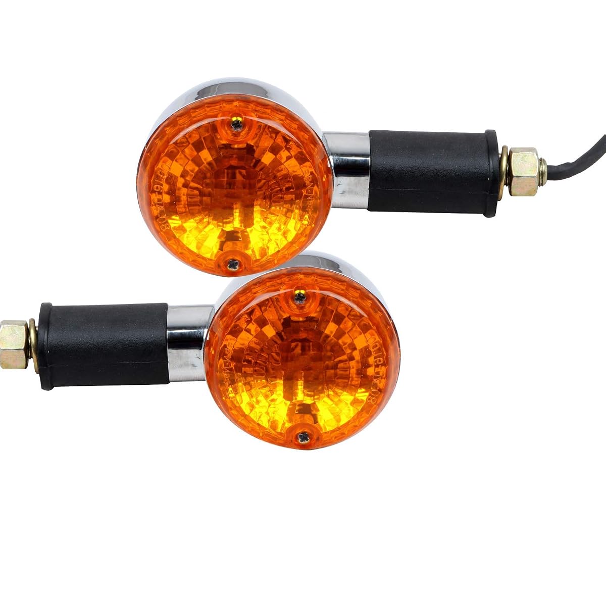 TOPBIRD EXRSIB2 Front Rear Round Turn Signal Side Indicator,