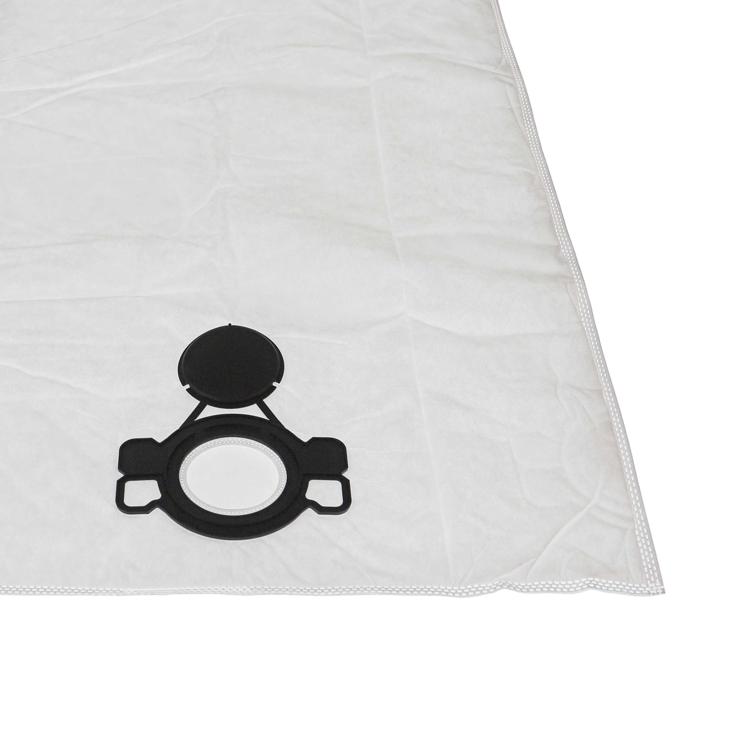 vhbw 50x bolsa compatible con Mirka 1230 PC, 1242 M, 1242 M AFC, 1230 M AFC, DE 1025, 1230 L AFC aspiradora - 52,5 cm x 39 cm blanco
