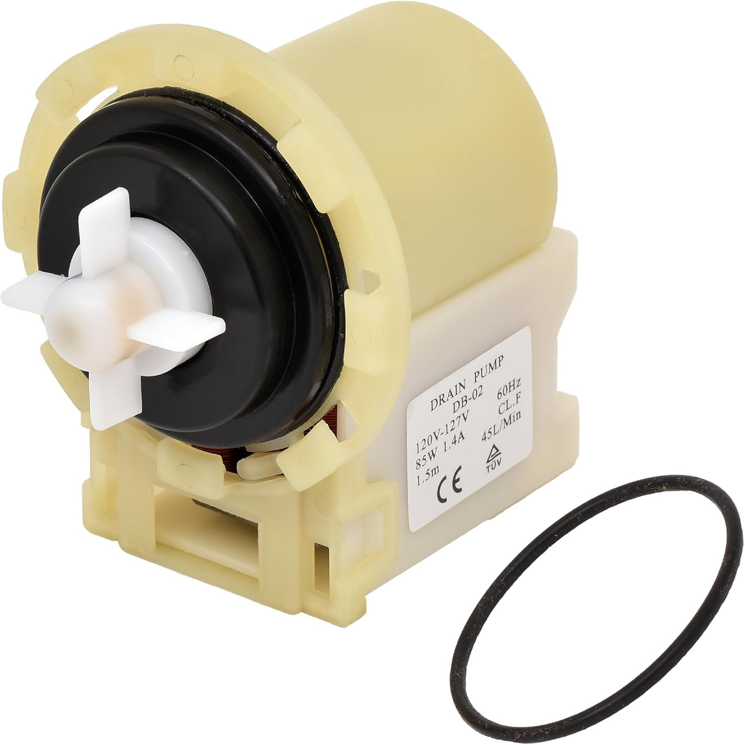 BlueStars Upgraded 8540024 Washer Drain Pump Replacement - Compatible with Whirlpool Kenmore Maytag Washing Machines - Replaces W10117829 PS11757304 W10130913
