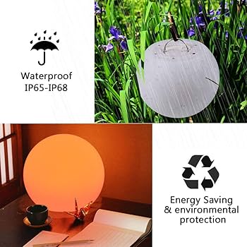 Amazon.co.jp : ボールライト リモコンランプ ランプ 16色 変換ランプ