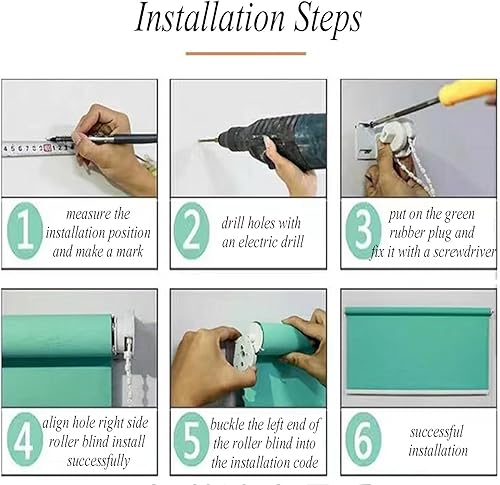Miniatura 3 de Persianas enrollables transparentes, cortina de PVC transparente, persianas opacas para ventana, persianas enrollables transparentes, persianas