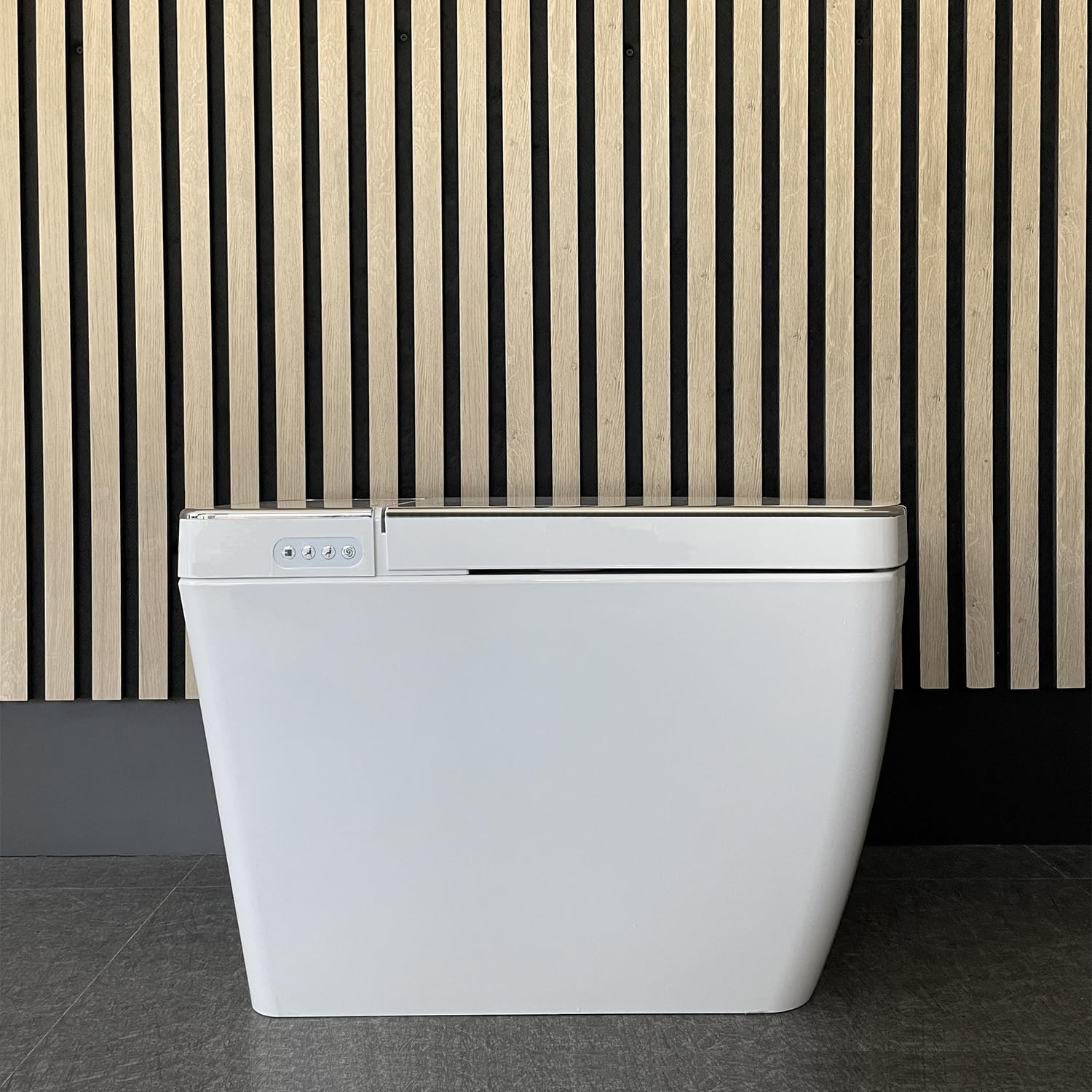 Inodoro Inteligente de Estilo Japonés Tokio | Temperatura asiento ajustable | Chorrito de agua | Mando a distancia | Descarga automática.