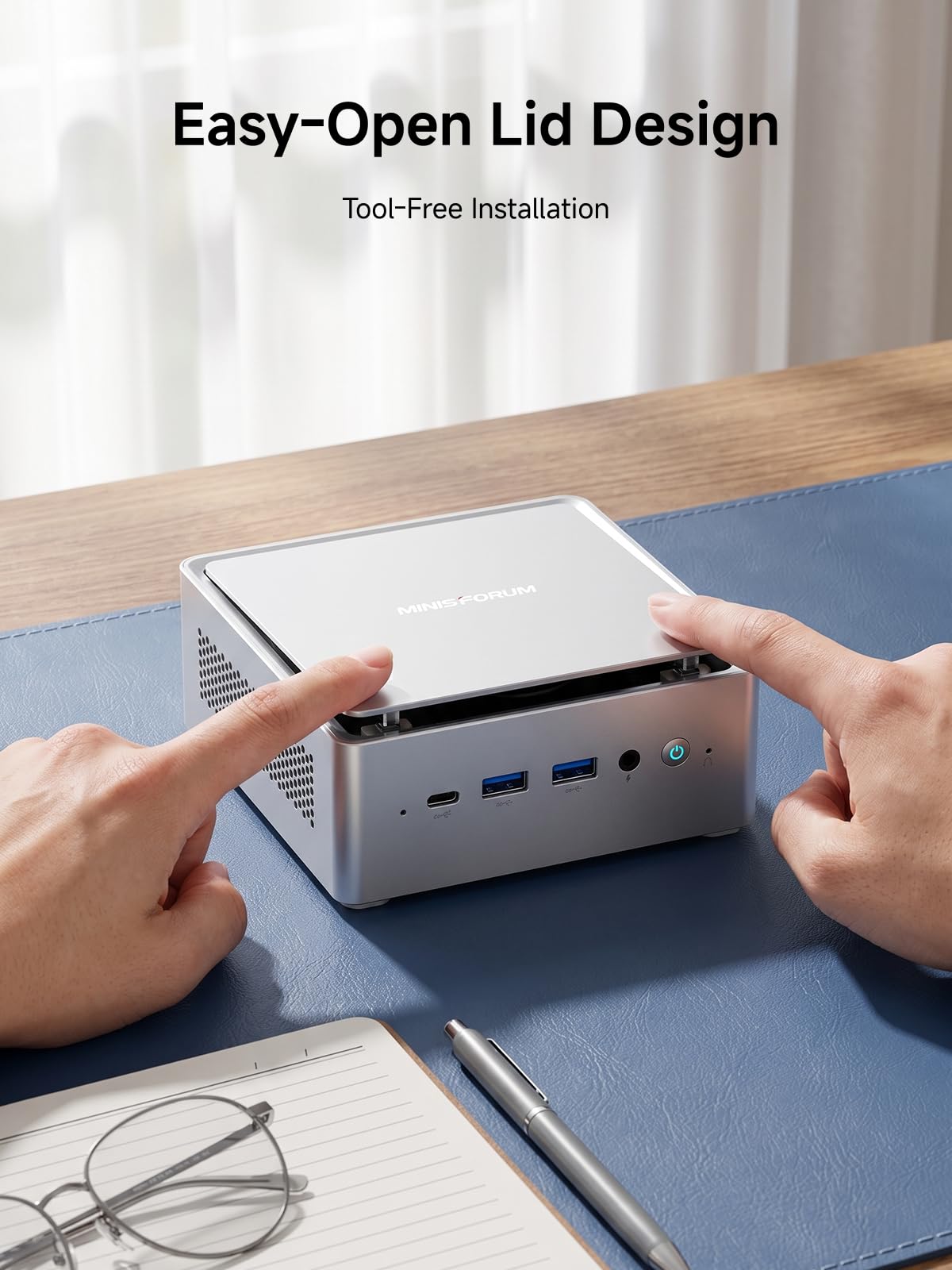 MINISFORUM NAB9S Mini PC con Intel Core i9-13900HK, 16 GB RAM, 500 GB SSD