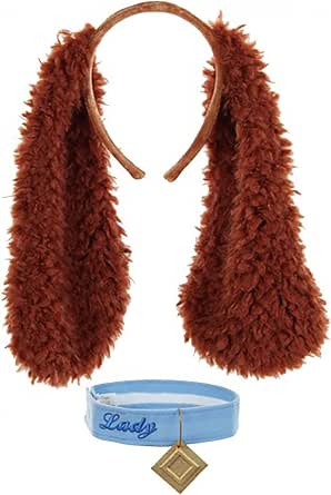 3 Best Lady Is a Tramp Dog Costume Ideas for Your Stylish Pooch 6 Lady & the Tramp Headband & Collar Kit - Faux Fur Headband with Embroidered Collar