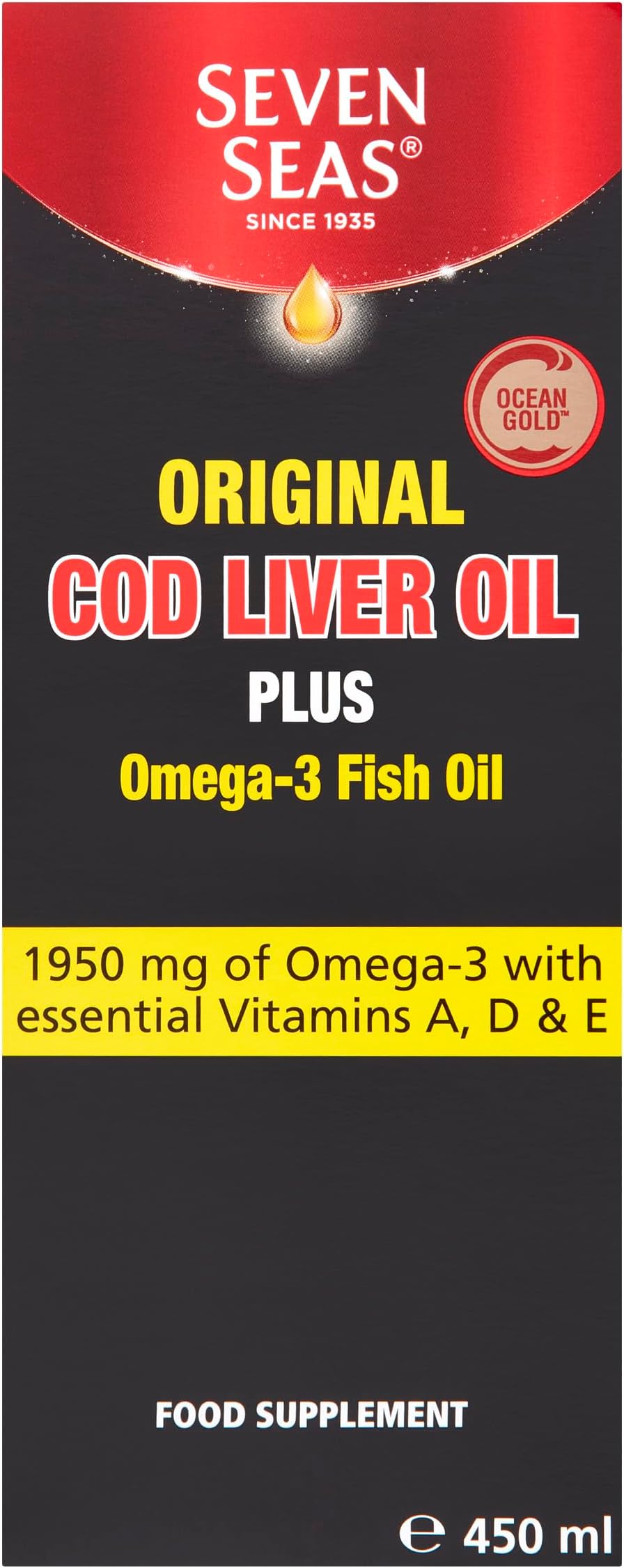 Seven Seas Cod Liver Oil 450 ml