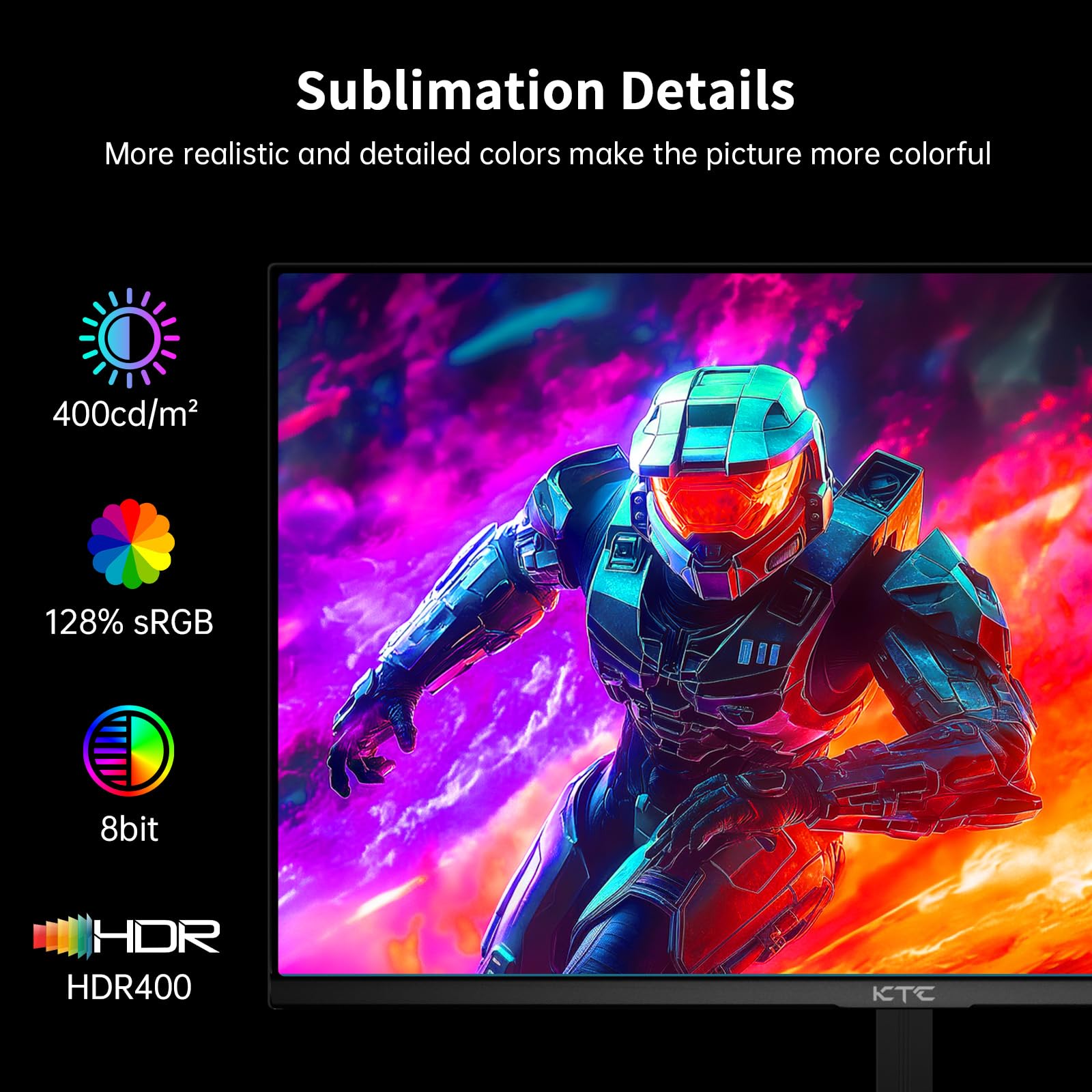 Amazon.co.jp: KTC 24.5インチ 400Hz ゲーミングモニター FHD 1080P