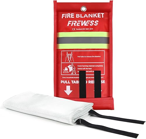 Lot de 1 Couverture Anti Feu Incendie