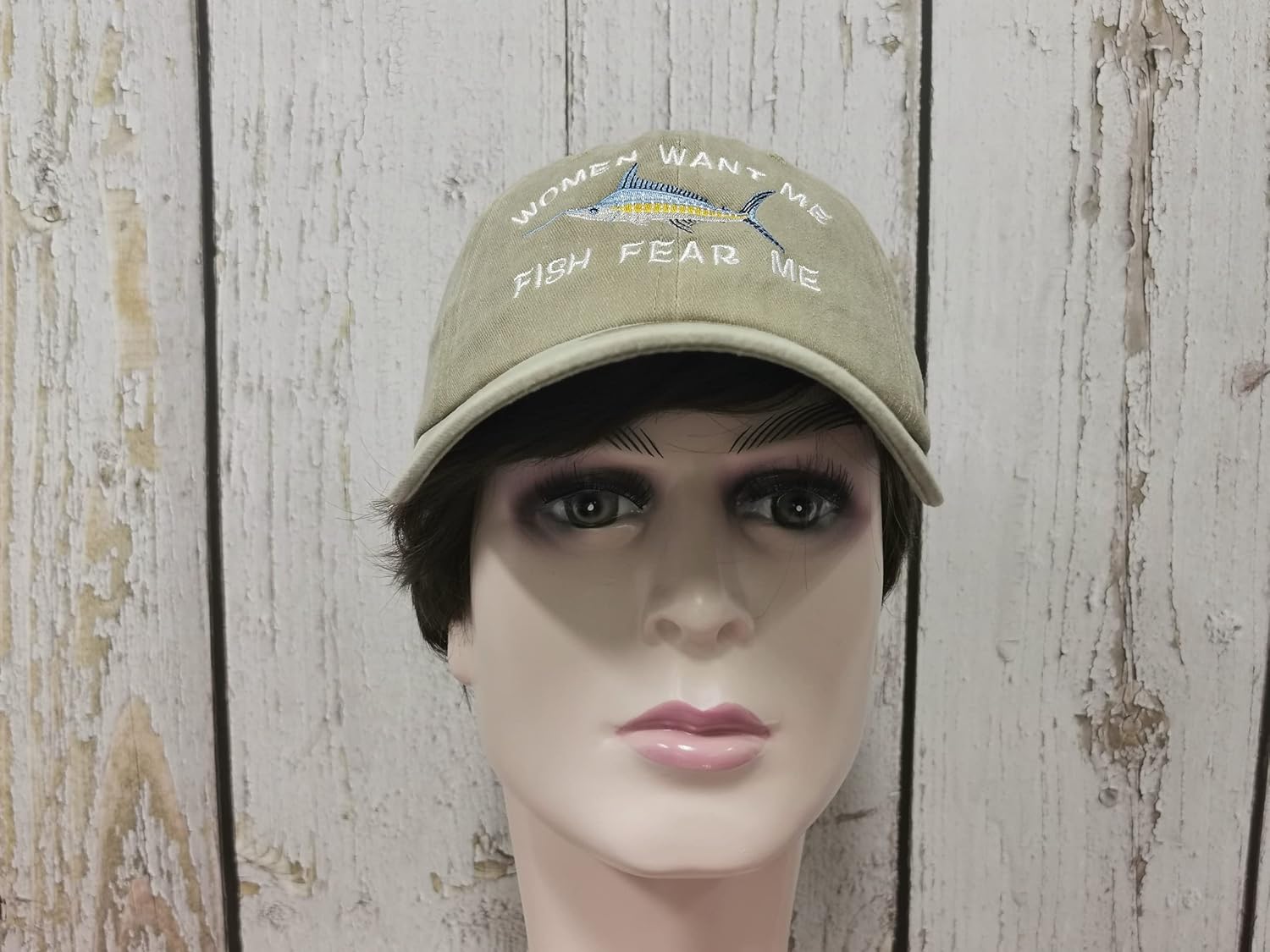 Women Want Me Fish Fear Me Hats for Men - Image 6