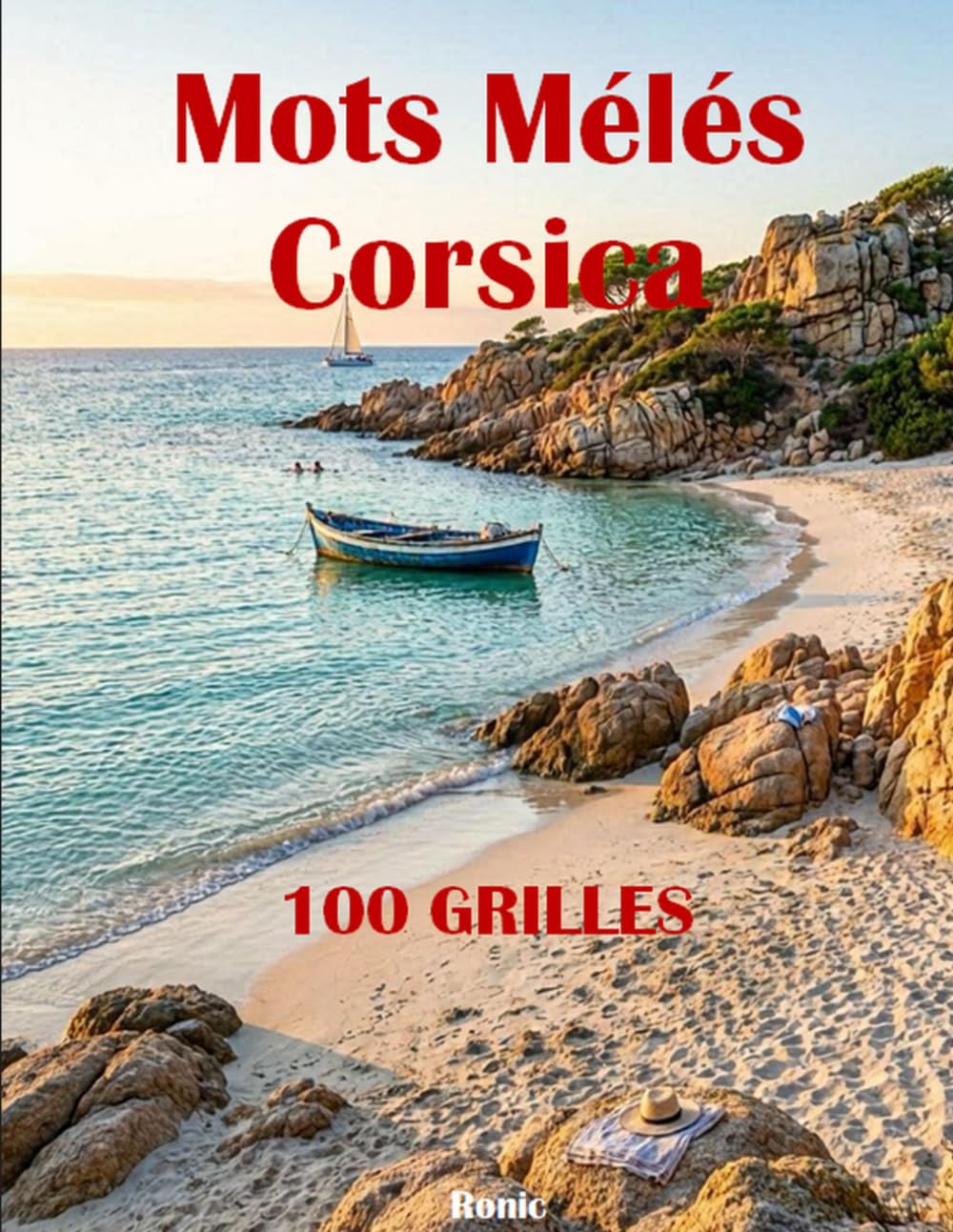 Mots Mêlés Corse - Plages et Mer: 100 Grilles Thématiques - 2 par Page - Avec Solutions