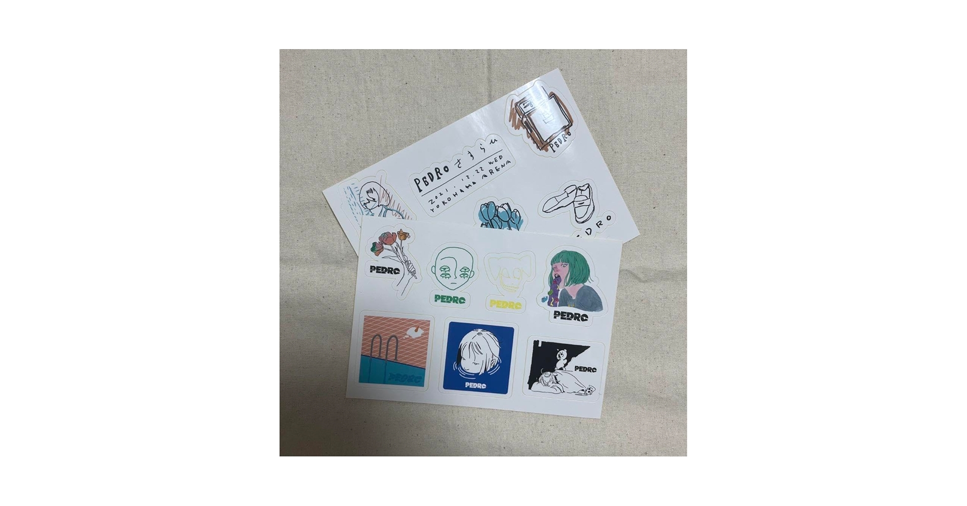 PEDRO pedro アユニD アユニd BiSH グッズ Amazon.co.jp: アユニD PEDRO ステッカー 2 1週間逃亡生活 BiSH