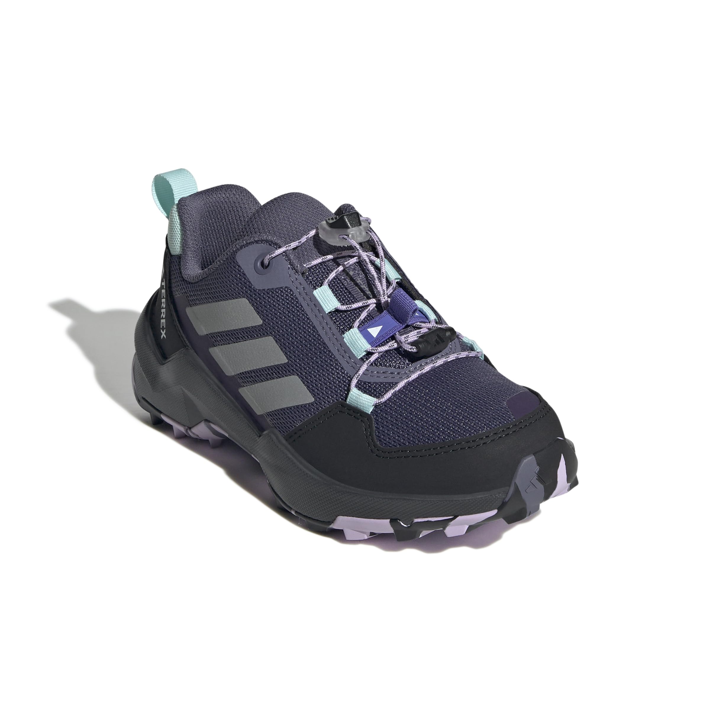 adidas Uniseks - dzieci Terrex AX4S SPEED LACING Hiking Shoes Kids, preloved violet/matte silver/powder plum, 38 EU