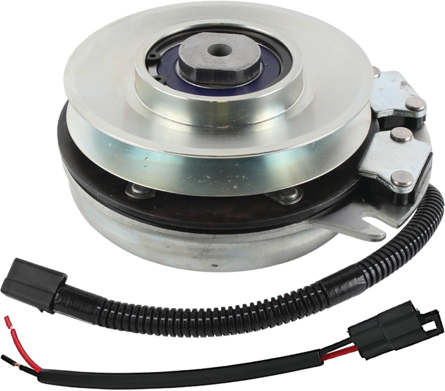 Outdoor Power Xtreme Equipment X0262A PTO Clutch Compatible With/Replacement For Dixie Chopper Iron Eagle and Magnum series 500067, 5218-116, 5218-116A, 5218-250 1/2" or 5/8" Belt Width, 6" Pulley Dia