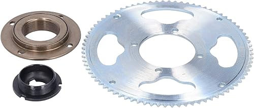 Miniatura 8 de VGEBY Piñón de rueda libre de metal, 25H 80 dientes cigüeñales, rueda libre piñón rueda libre para casetes de modificación eléctrica rueda libre