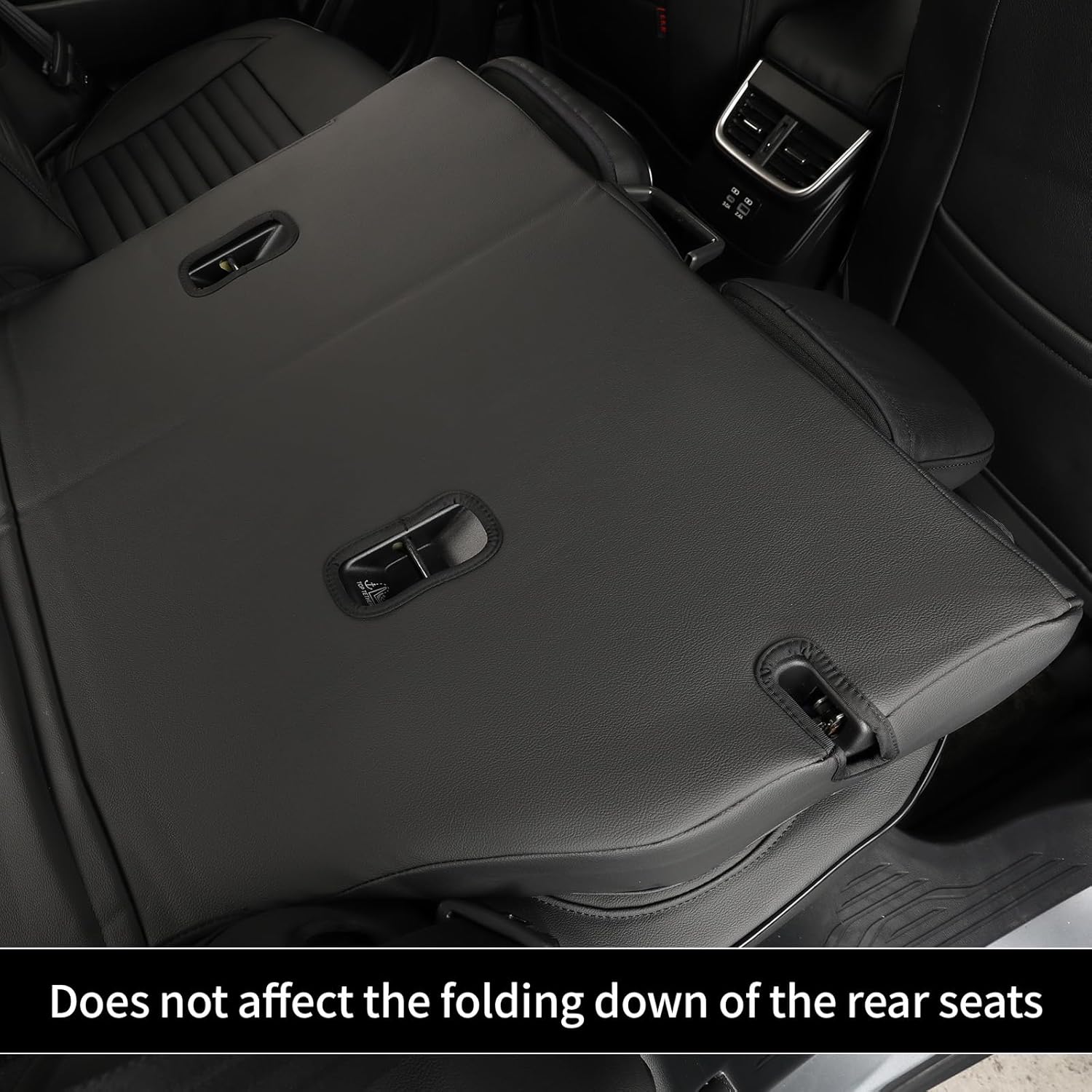 EKR Outback Seat Covers Custom Fit for Select Subaru Outback 2020 2021 2022 2023 2024 2025 (Not for Driver Seat W/Legrest),Leather Car Seat Cover Full Set for SUV - Faux Leather (Black)