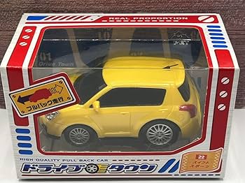 スズキ スイフト ミニカー イエロー Amazon.co.jp: プルバックカー SUZUKI スズキ スイフト スポーツ