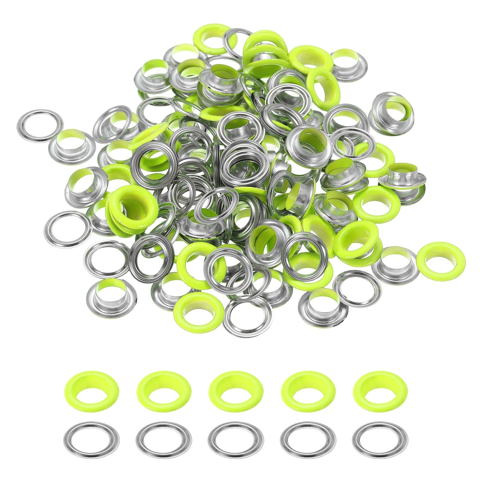 Ojales de 10 mm para reparar agujeros rotos en ropa zapatos y correas de cuero
