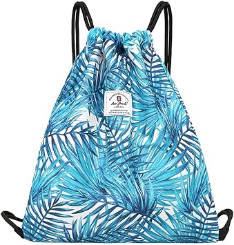 floral drawstring bags