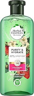 Herbal Essences Bio Renew Clean White Strawberry & Sweet Mint Shampoo, 400ml