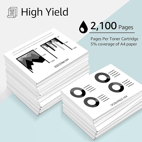 Miniatura 3 de greencycle Cartucho de tóner de repuesto compatible para impresora Canon 126 CRG-126 CRG126 3483B001 ImageClass LBP6200d LBP6230dw (negro, 1 unidad)