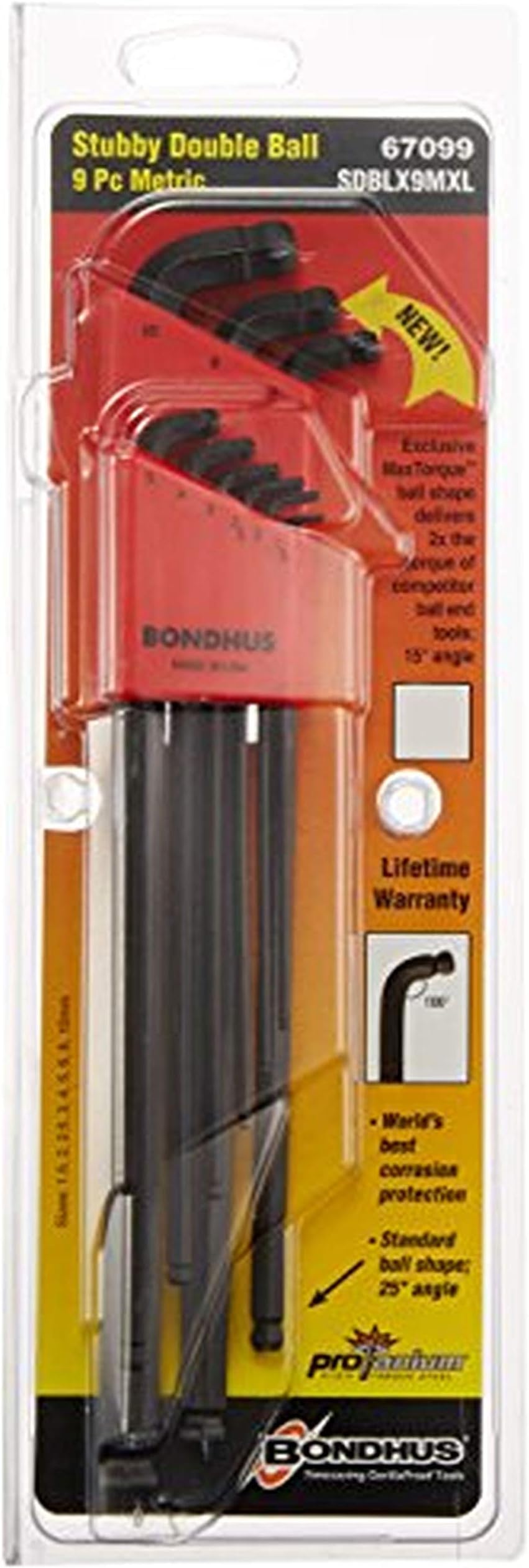 ANEX Ultra Low Profile Offset Screwdriver Set 3 Piece