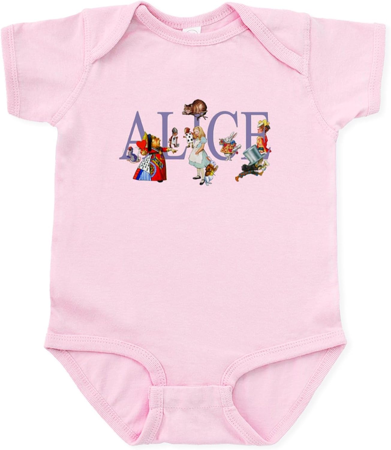 CafePress Alice & Friends in Wonderland Infant Bodysuit Cute Infant Bodysuit Baby Romper