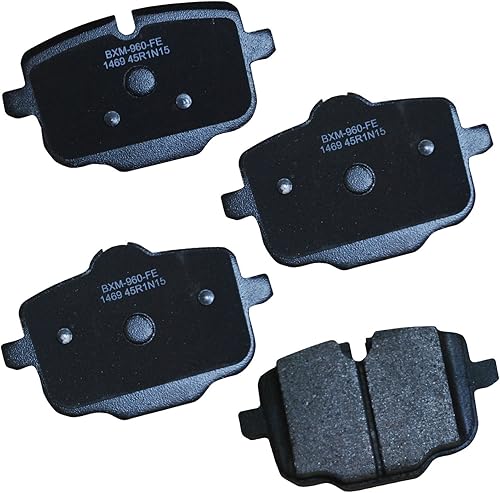 Vista 295 de Bendix Premium SBM8 - Pastillas de freno semimetálicas Premium para modelos seleccionados Buick Special, Camaro, Corvette, Phaeton, Olds F85, Vista