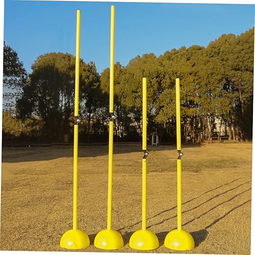 Miniatura 3 de YARNOW 2 piezas de entrenamiento de fútbol Rod Equipo de fútbol para entrenamiento de agilidad de fútbol bastones de entrenamiento de velocidad