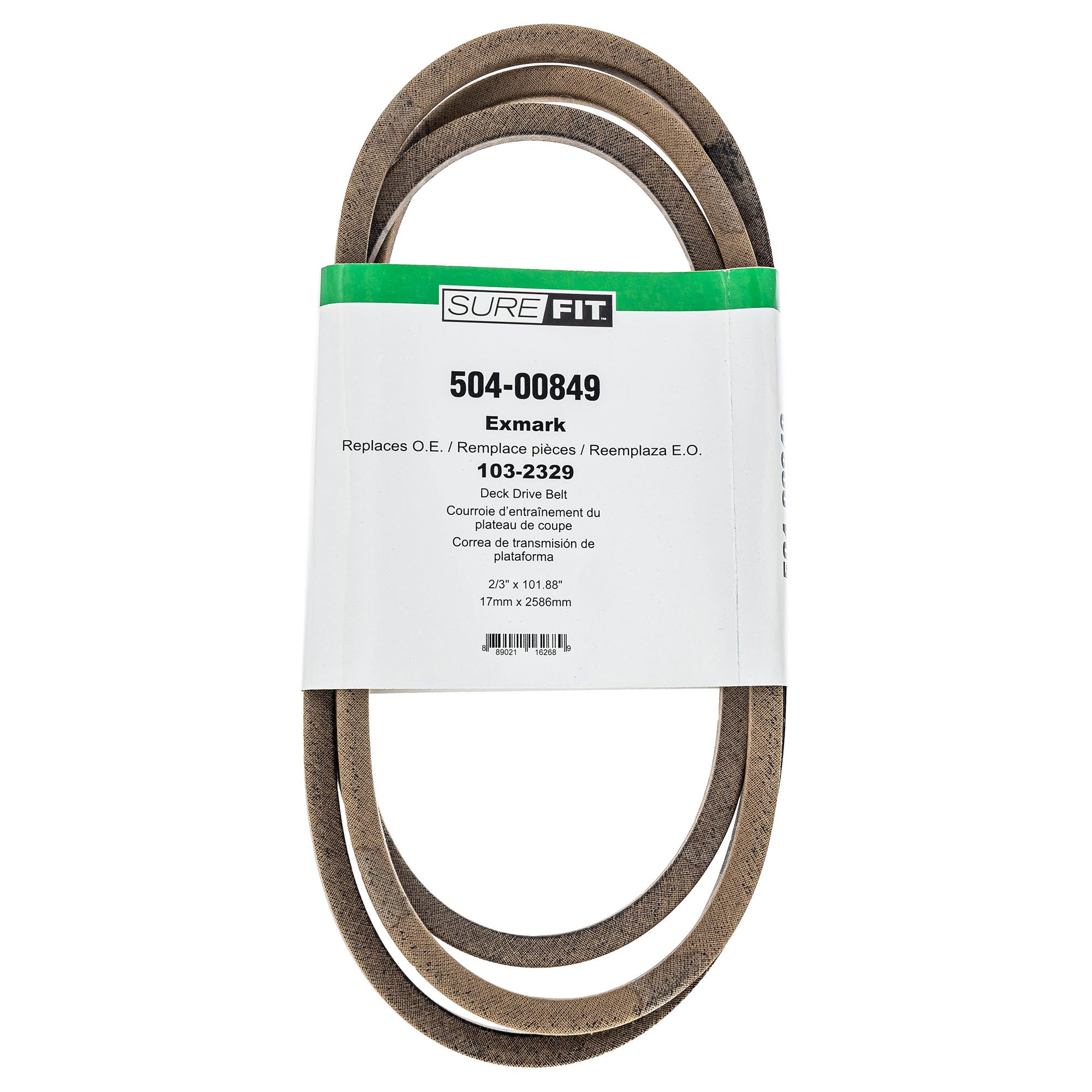Amazon.com: SureFit Deck Drive Belt Replacement for Exmark