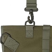 Vista 7 de Funda táctica para rifle Waxaya, bolsa de hombro para escopeta con parte superior abierta