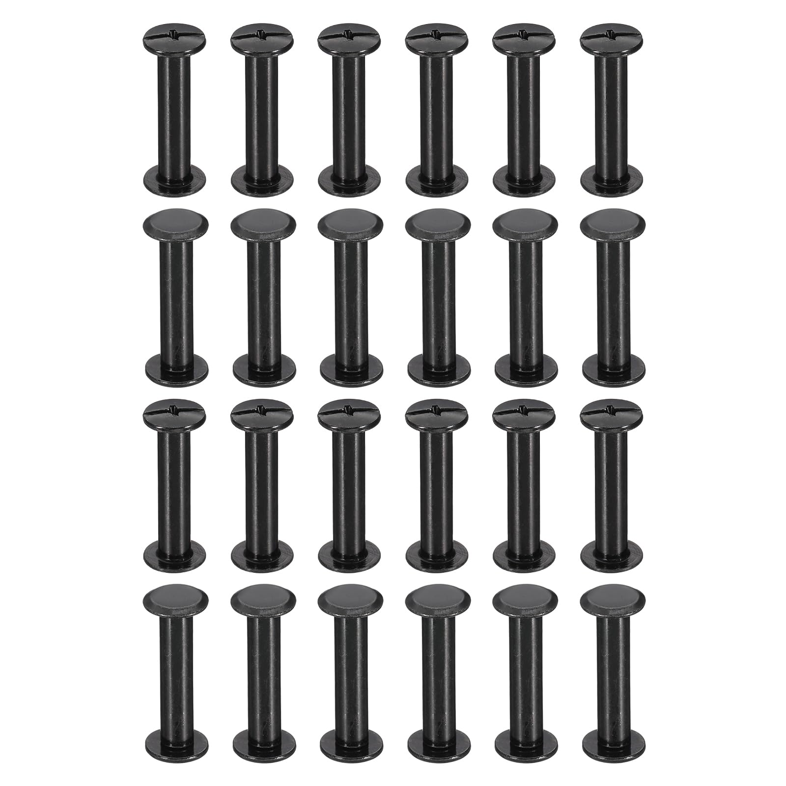 PATIKIL 24 Sets Chicago Screws