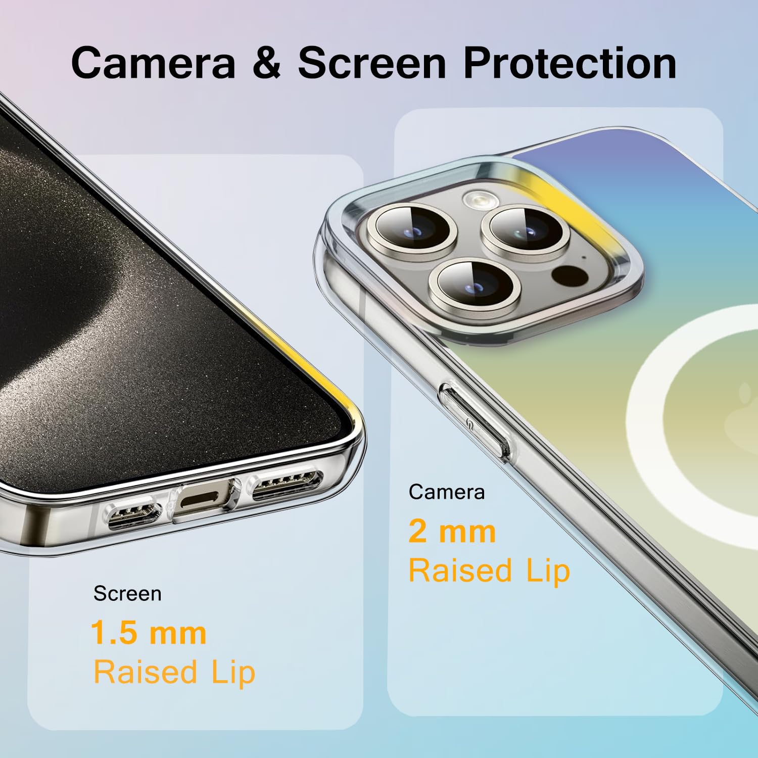 Cristal Camara IPhone 15 Funda Transparente Con Brillo Diamante Para IPhone 14, 13, 12, 11, Pro Max, X, XR - Protección Y Estilo Protector Camara IPhone 15