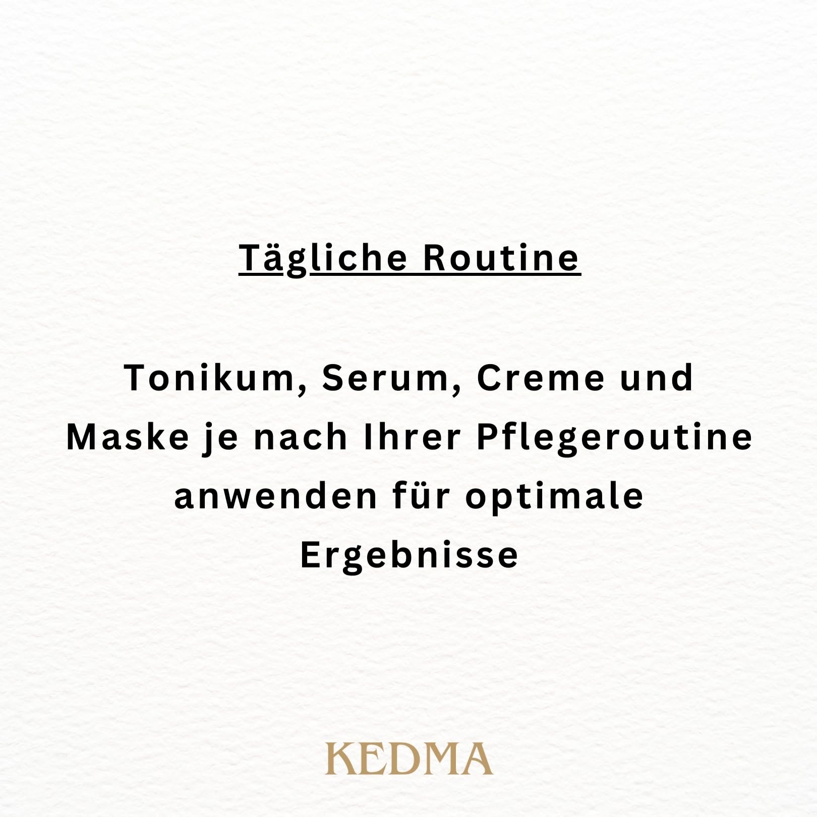 KEDMA - 24K Gold Gesichtspflege-Set - 4 Produkte | 24K-Gold-Set mit Toner, Serum, Creme und Maske bildet eine feuchtigkeitsspendende und straffende Pflegeroutine.